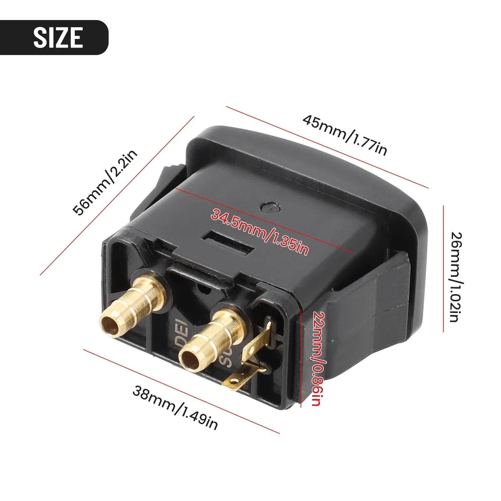 12V Electric Manual Truck Air Pump Seats Control Spring Start Switch/ Paddle Valve For Seats Car Pneumatic Adjusted Accessories