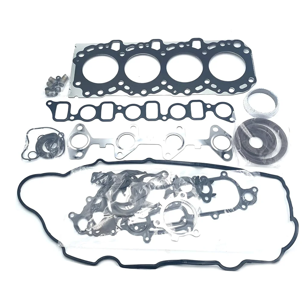 Conjunto completo de peças de motor 2kd-ftv, conjunto de junta adequado para toyota dyna hiace hilux 2.5l 2.5 t t l4 diesel 2001-2019 0411130030 51019700