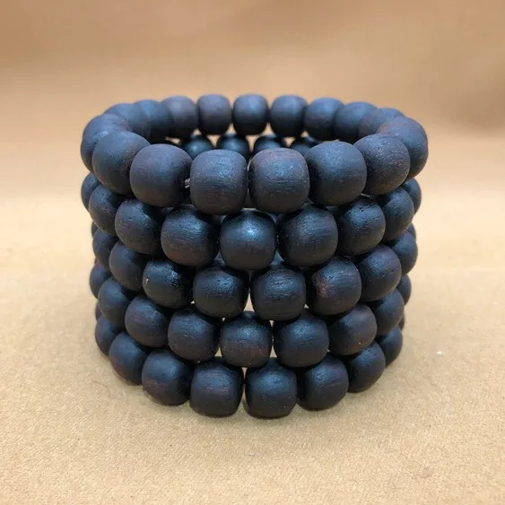 Lobular Jiangzhen Fragrance Old Bead Barrel Bead Handstring Old Material Soft Oil Sugar Sink Jiangzhen Fragrance Lucky Bracelets