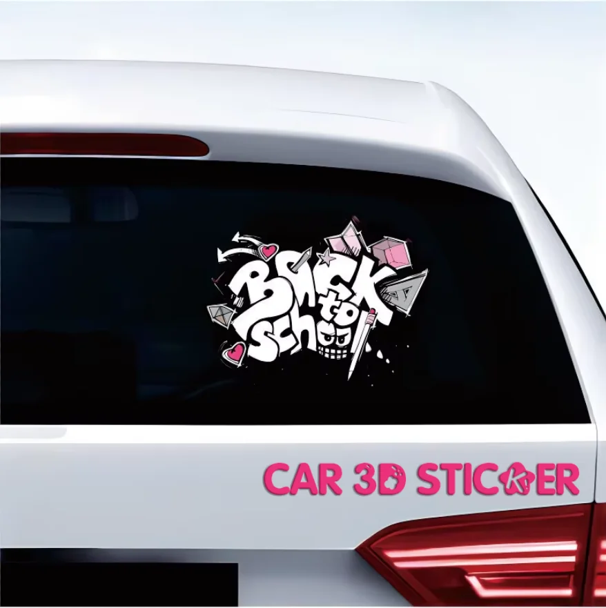 Custom Text Car sticker My Name Instagram Facebook logo WEBSITE X YouTube Channel Snapchat Twitch Motorbike Window Scooter Decal