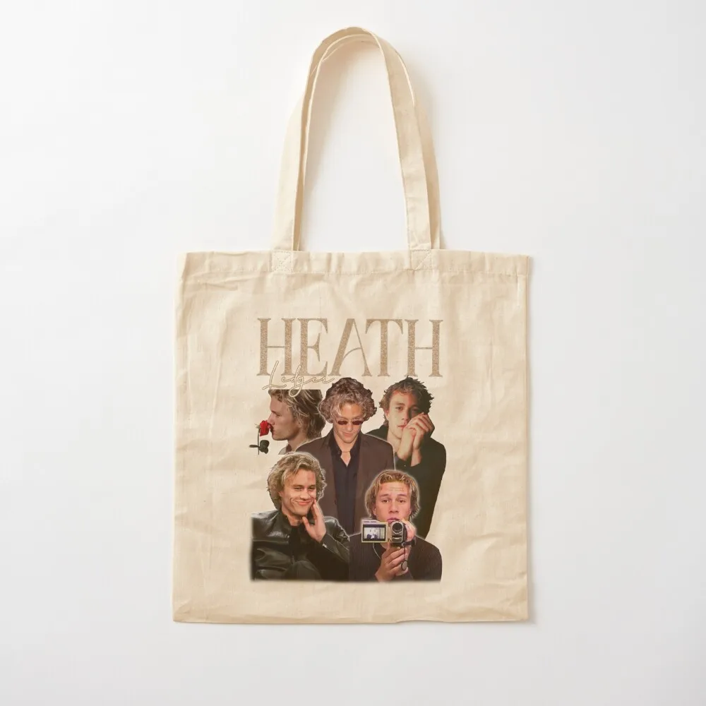 

heath ledger design Tote Bag Canvas Women's shopper cloth bag woman