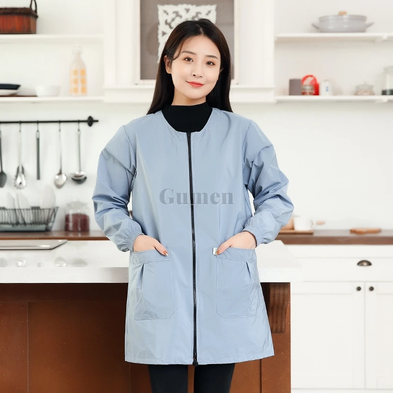 Spodnie robocze wodoodporne XL/2XL/3XL, uniformy do salonów dla zwierząt, do pielęgnacji psów, antystatyczne, nieprzywierające do sierści, spodnie do czyszczenia i pielęgnacji zwierząt. — zdjęcie 6