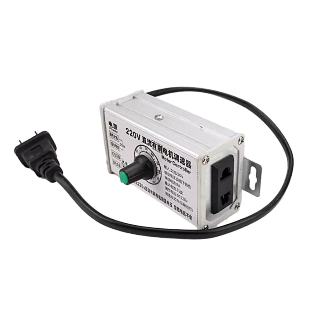 DC Brush Motor Governor Input AC220V Output DC10-220V Adjustable Motor Speed Regulator 4000W High Power Motor Speed Controller