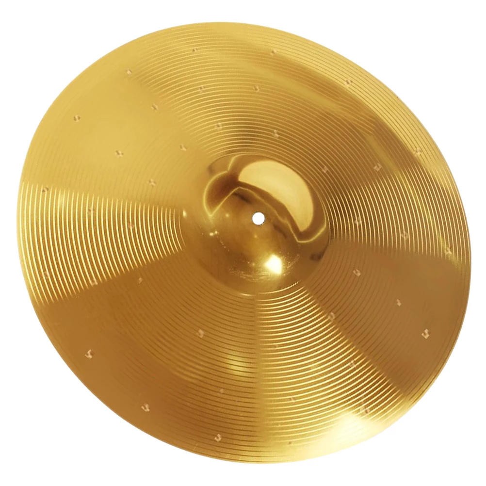 

14 Inch Crash Cymbal Musical Instrument Drum Cymbal for Drum Set Kids Practice Metal Alloy Cymbals Portable Long Service