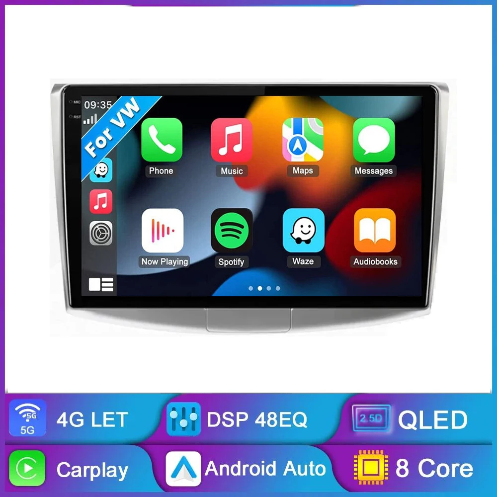 

2DIN Android 13 Auto Radio Player For VW/Volkswagen/Passat B7 CC B6 2010-2015 2016 Car Multimedia GPS 8 Core Carplay Camera DVR