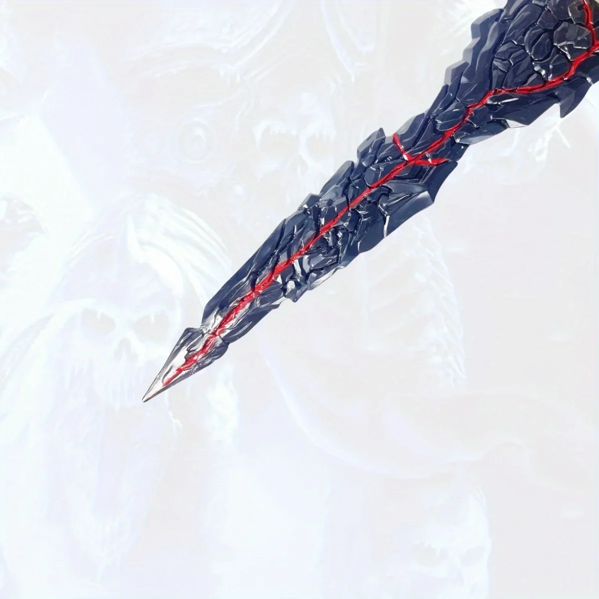 Épée Katana en métal à lame noire de Elden Maliketh, 8.6 pouces, sabre de samouraï Original, couteau Ninja Katana, accessoires de Cosplay, jouet accessoire