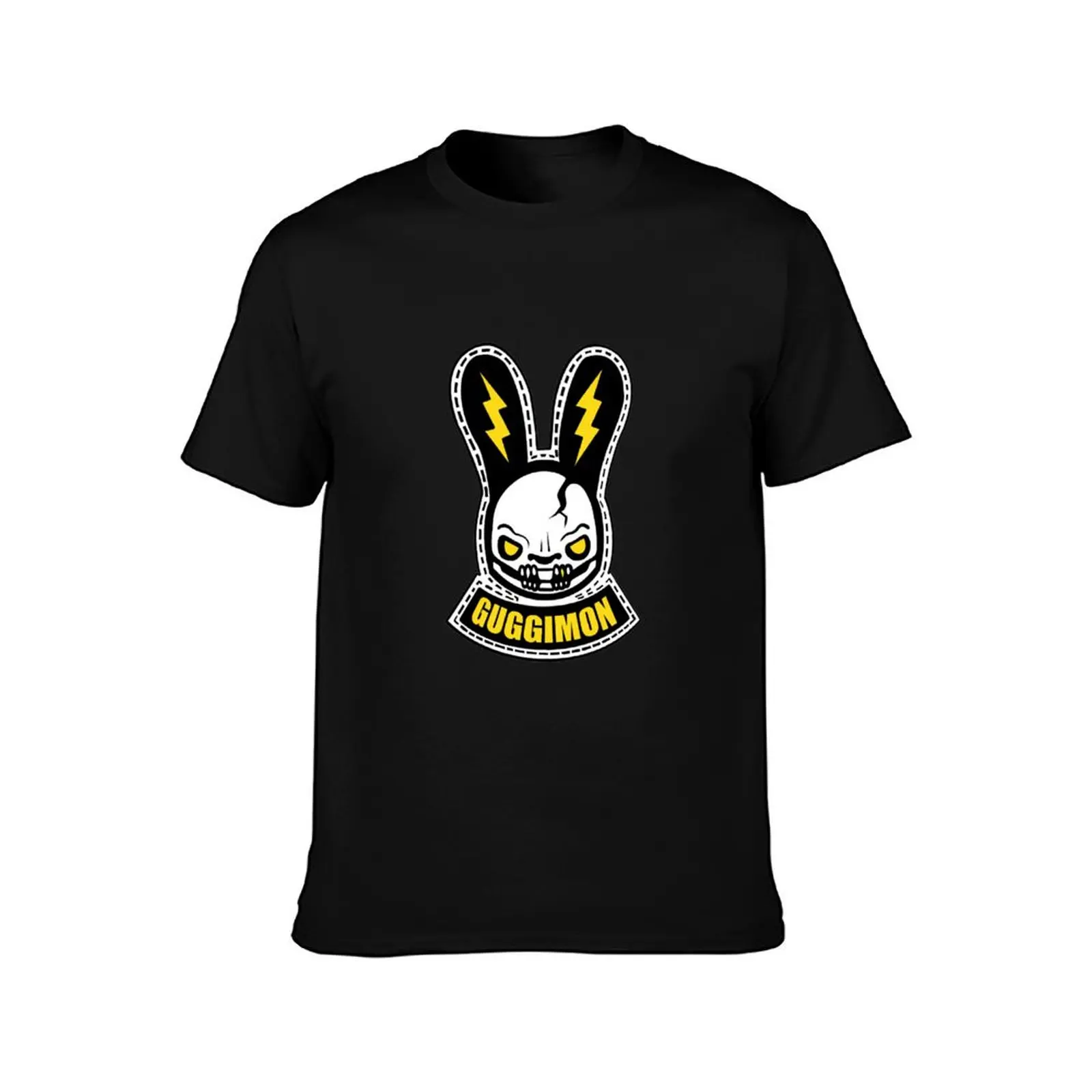 Guggimon High Voltage T-Shirt Functional Casual Short Sleeve Tee T-Shirt