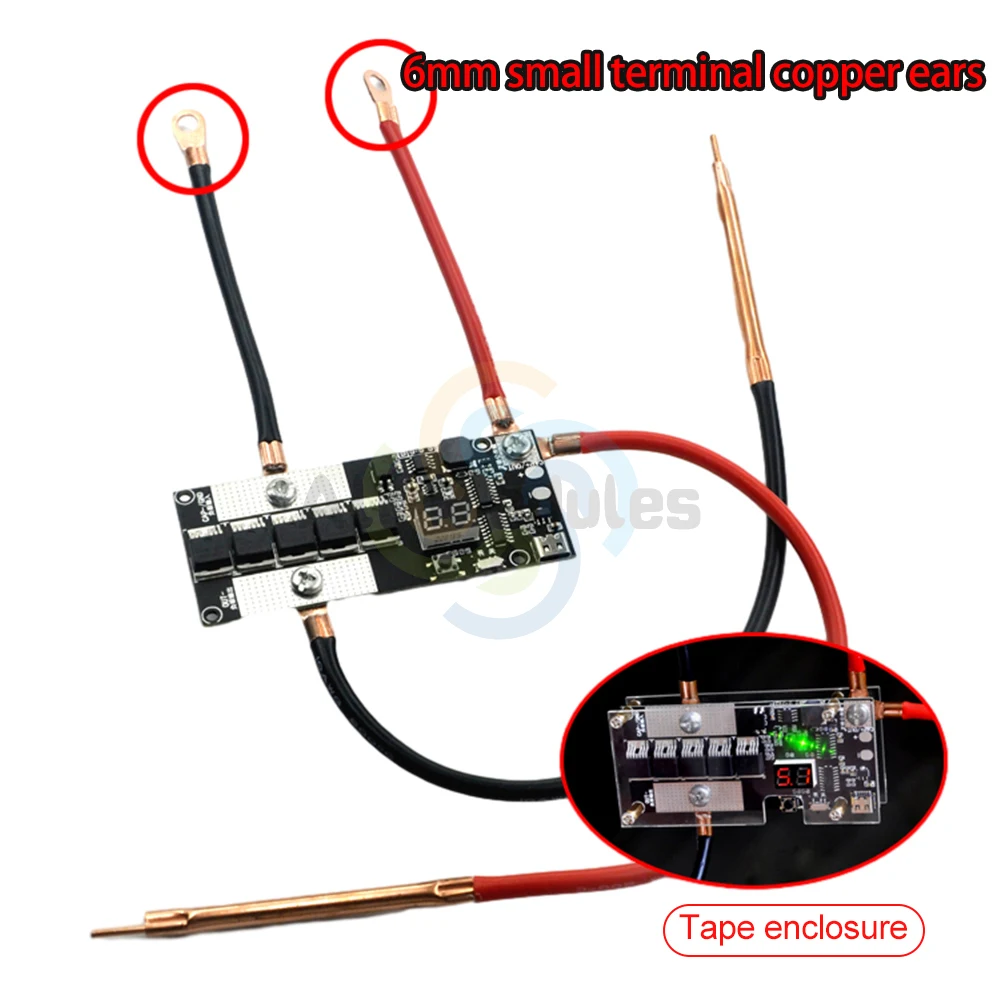 Zgrzewarka punktowa płyta sterowania zestaw zgrzewarka punktowa 5V przenośny DIY maszyna do zgrzewania punktowego płytka obwodu drukowanego do