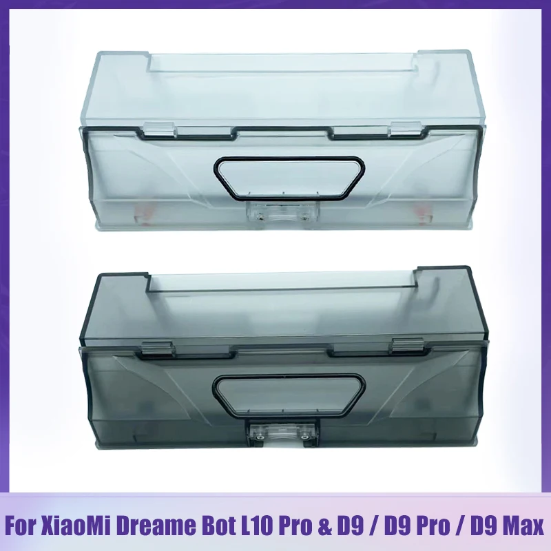 Original Dust Container Parts For XiaoMi Dreame Bot L10 Pro & D9 / D9 Pro / D9 Max Robotic Vacuum Cleaner Dust Box Accessories