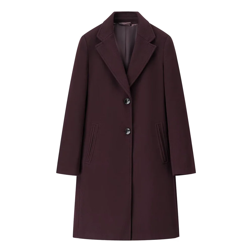 Herfst nieuwe dameskleding Franse mode veelzijdige eenvoudige zacht gewatteerde schouderjas