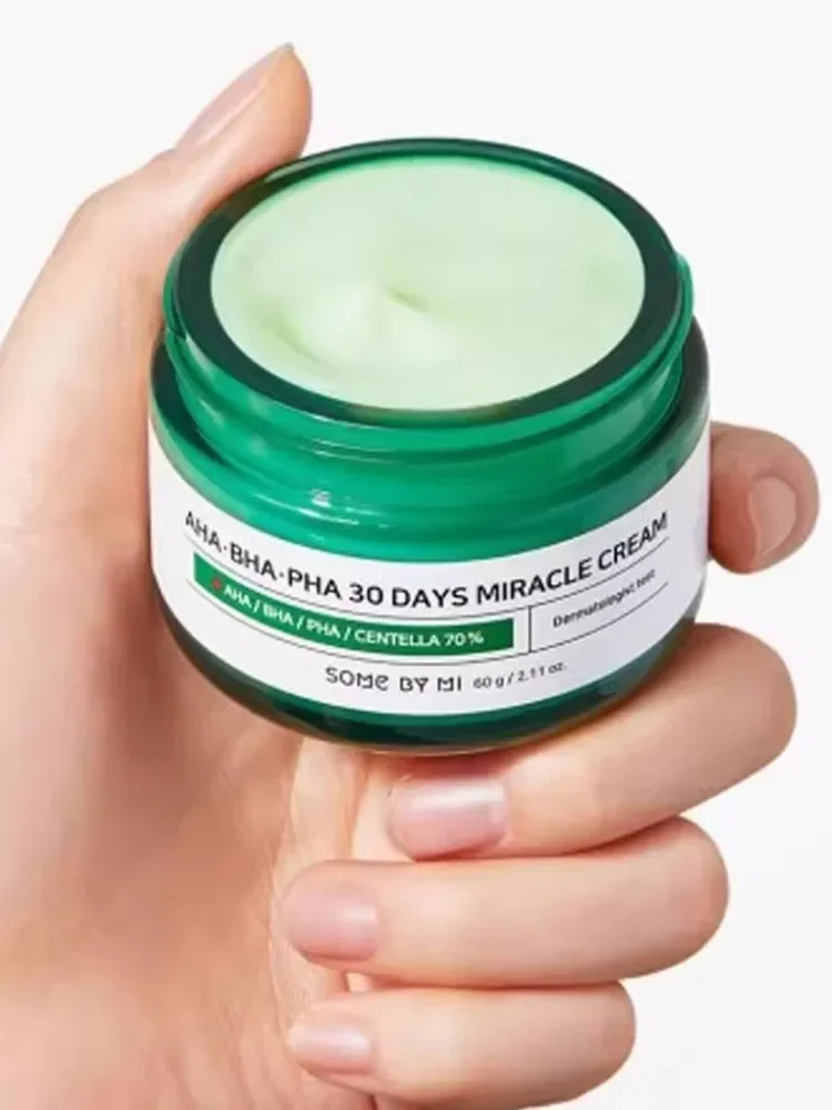 

Korean Skin Care Somebymi Tea Tree Face Cream 60ml for Oily Acne-prone Skin Acne Soothing Moisturizing Nourishing Hydrating