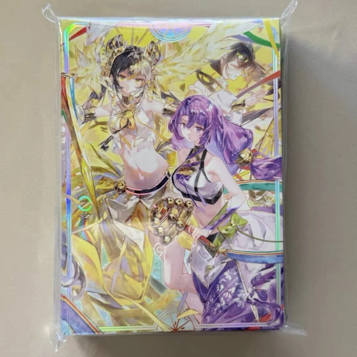 60pcs Yu-Gi-Oh! TCG Mikanko Puranabi Board Game Card Case Mikanko Shiyou Mikanko Hinata 63x90mm Game Card Protective Case Toys