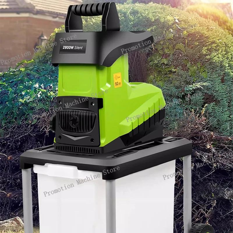 Desktop electric breaking machine 2800W high power electric tree branch crusher electric pulverizer garden tool 220V 1PC