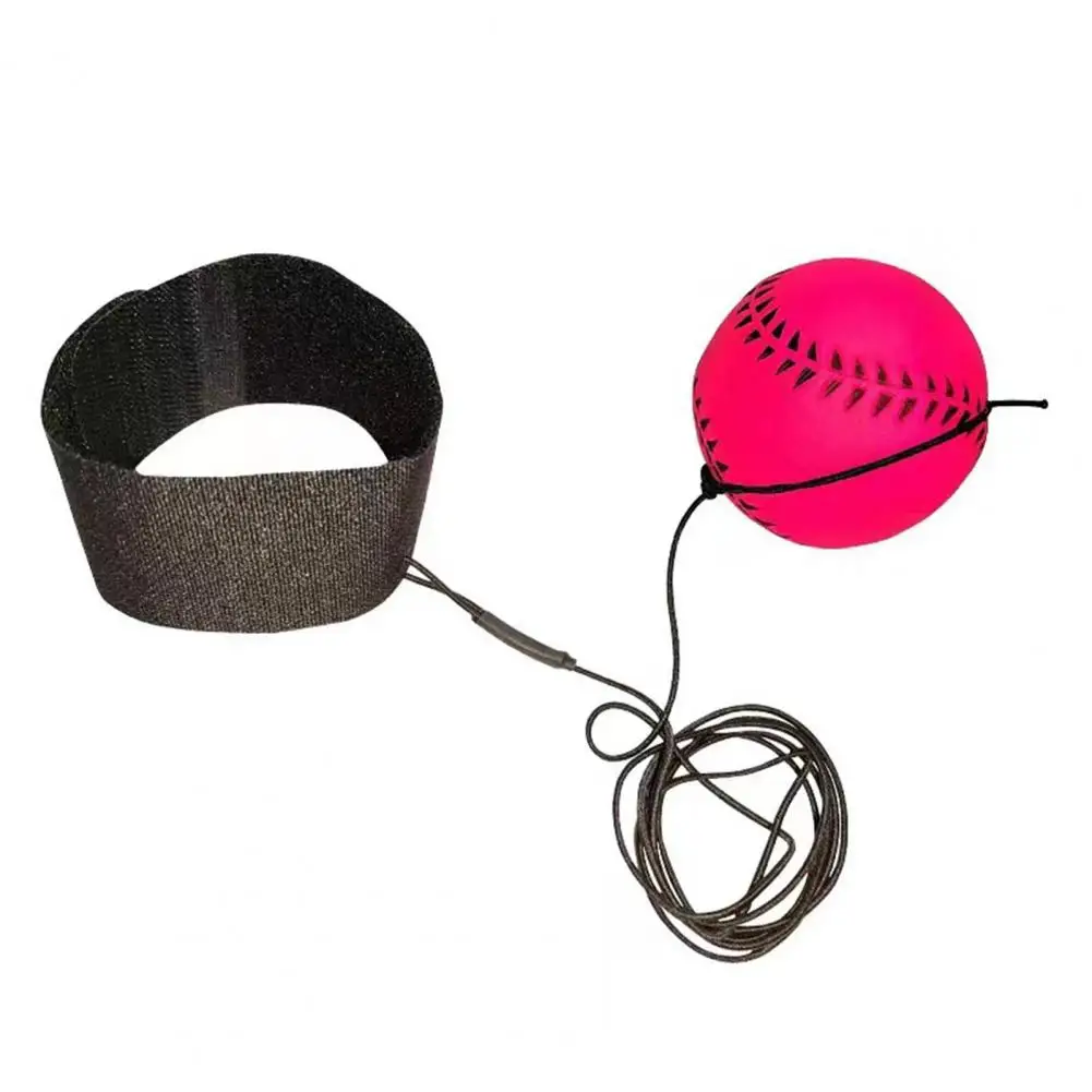 

Wrist Return Ball String Rubber Rebound Bouncy Ball Exercise Elastic String Football Basketball Tennis Baseball Wristband Toy