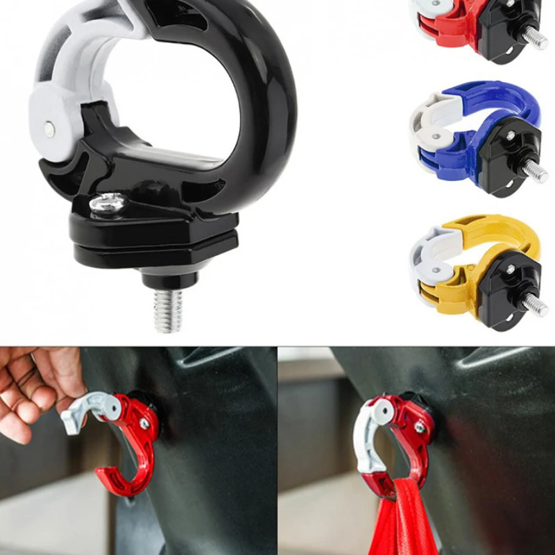 

Motorcycle Front Cargo Hook Refitted Helmet Hooks Luggage Hook Scooter Aluminum Alloy High Strength For Universally Accessories