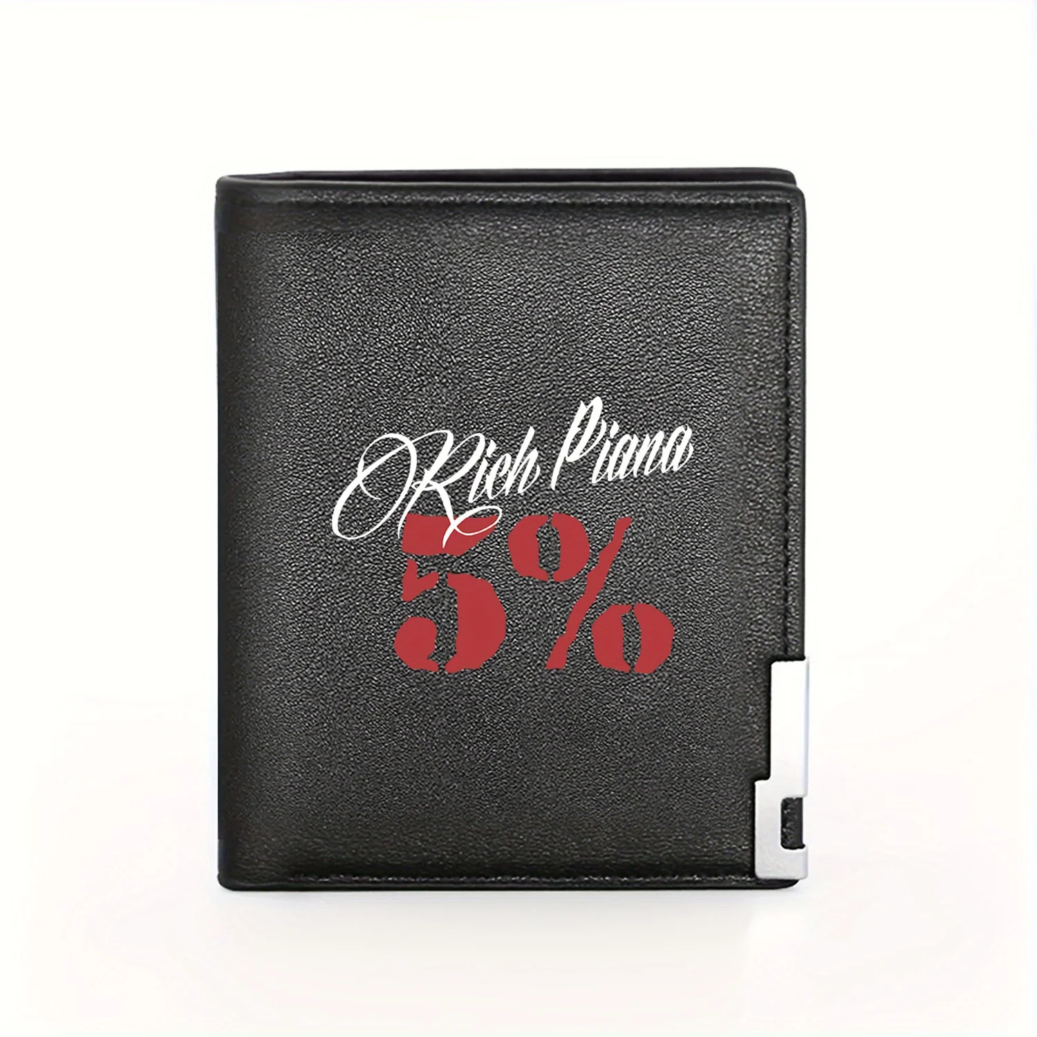 ¡Piano rico 5% de descuento en oferta! Cartera de calidad práctica Simple elegante informal para hombre de negocios con estampado elegante gráfico creativo Navidad