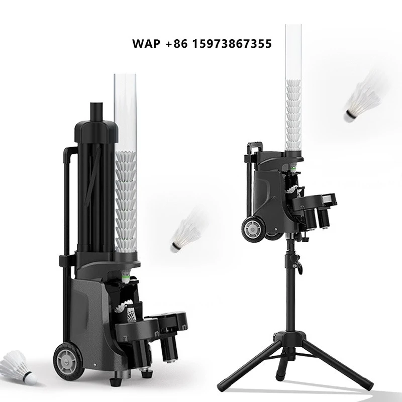 

HOT Wholesaler Price Badminton Ball Shooting Machine PUSUN PB MINI PRO Shuttlecock Feeder APP Control Badminton Training Robot