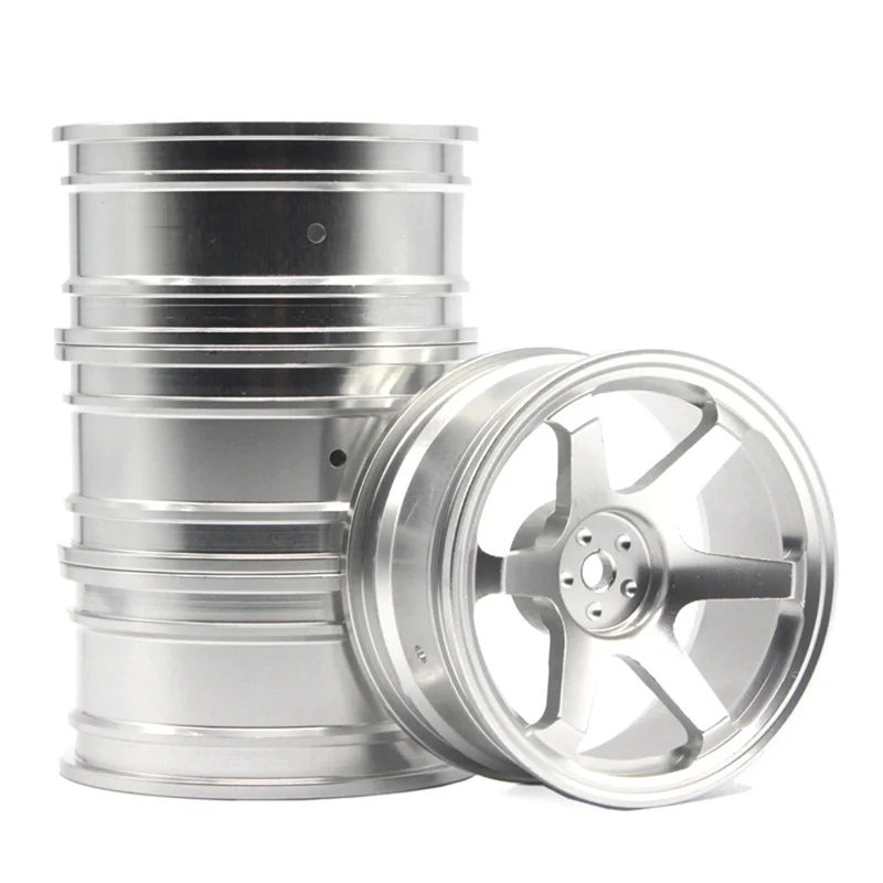 A63T-RC محور عجلات السيارة محور العجلة استبدال محور العجلة لـ 94122/94123/FW06 D3/D4 من 1/10 سيارة رياضية مسطحة، أرجواني