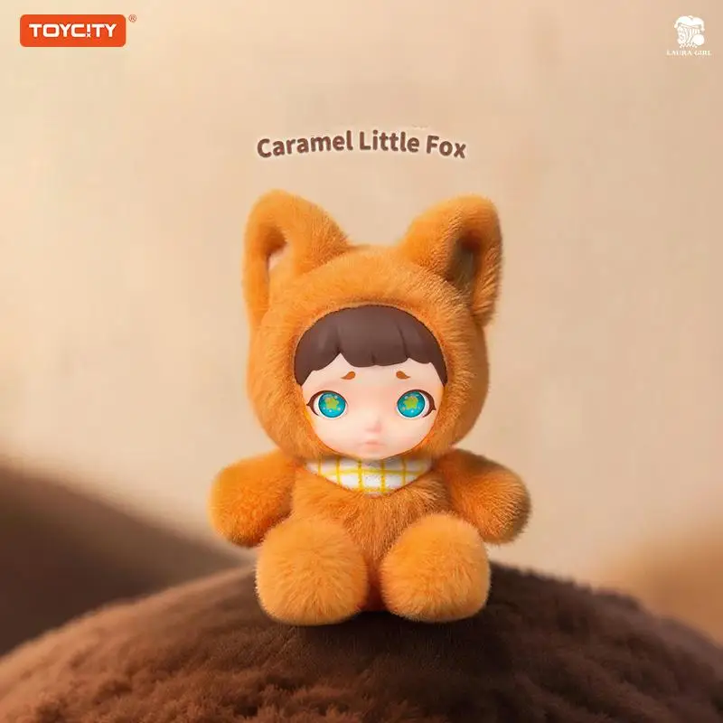 Toycity “Serie Cute Pet Dessert Shop” Scatola cieca della serie Laura Simpatico ciondolo per bambola di peluche composita Scatola misteriosa Regali di peluche