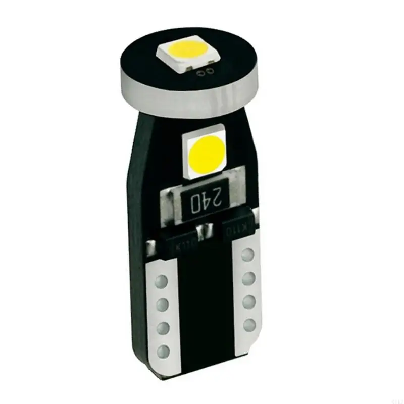 Q0KA 12V Automotive LED Module 3SMD 3030 T10 W5W License Plate Interior Lighting