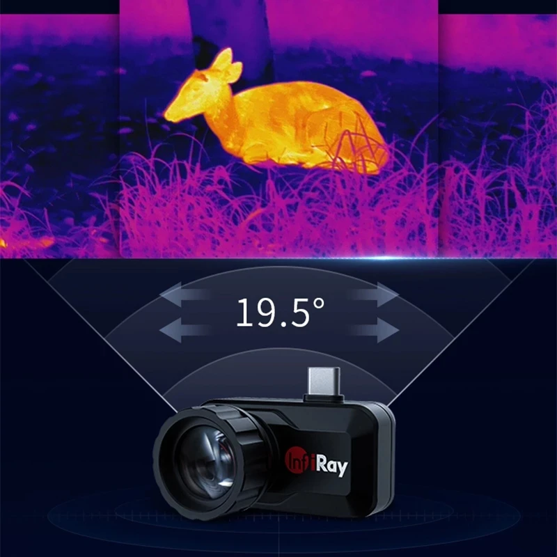 InfiRay Infrared Thermal Imaging Camera T3 Search Outdoor Hunting Detector Night Vision Camera Android Thermal Imager For Phone