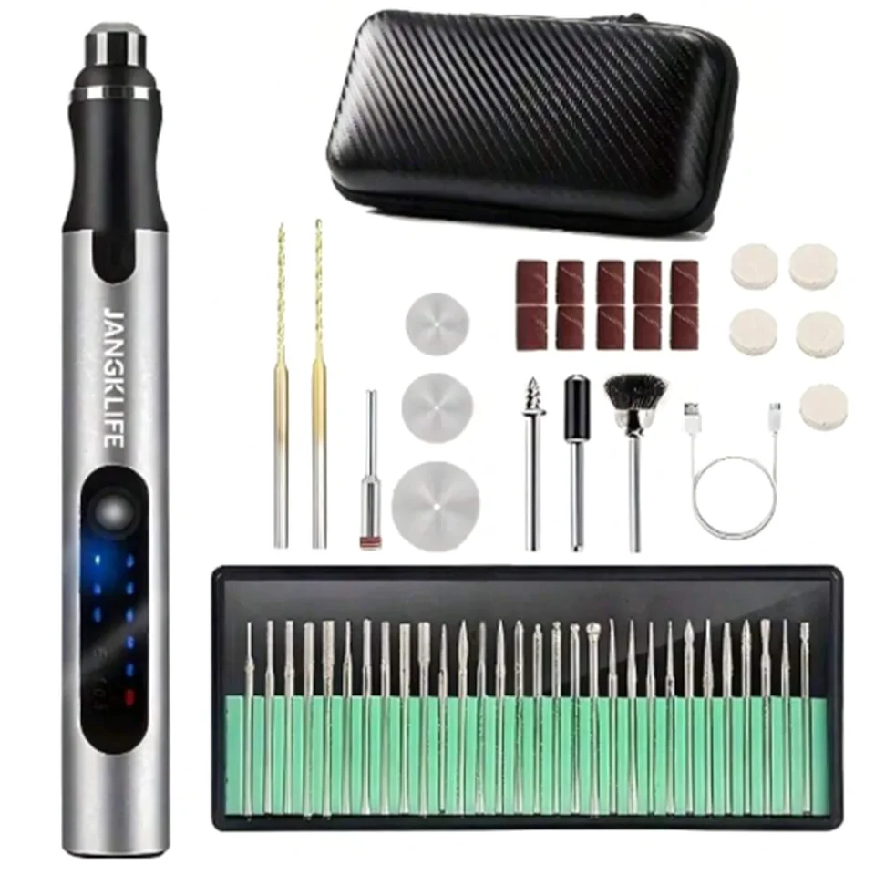 Cordless Rotary Tool Set with Adjustable Speeds