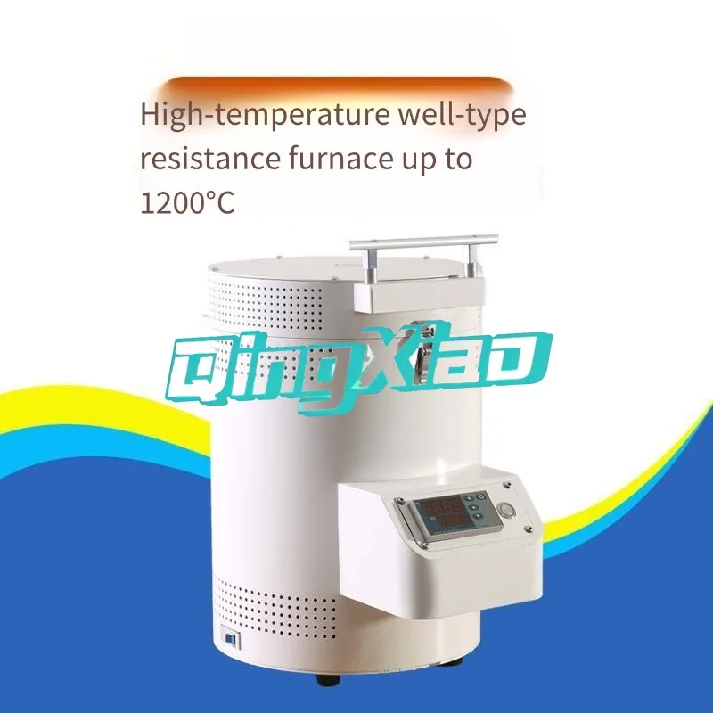 Recrystallization Laboratory Well Furnace 1200 Degree Mini High Temp Resistance Furnace Scientific  Research Muffle Furnace Stab