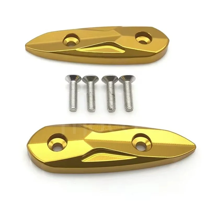 Aluminiowe zaślepki otworów na lusterka motocyklowe, eliminatora lusterka do YAMAHA YZF R3 R25 2013 2014-2022 R15 V3, akcesoria