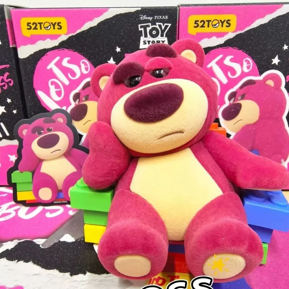 Original 52Toys Disney Lotso Charming Boss Series Blind Box Collection Model Desktop Decoration Child Custom Birthday Gifts ﻿