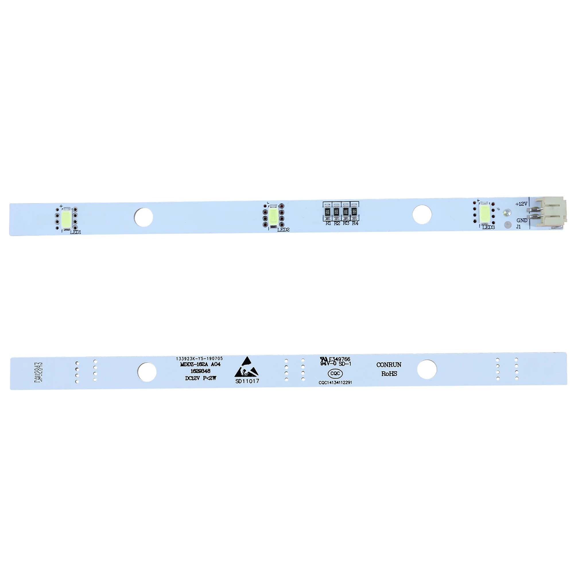 1Pcs Freezer Refrigerator Light Bar LED Strip for RONGSHENG/ HISENSE LED Light E349766 MDDZ-162A 1629348 DC12V 2W