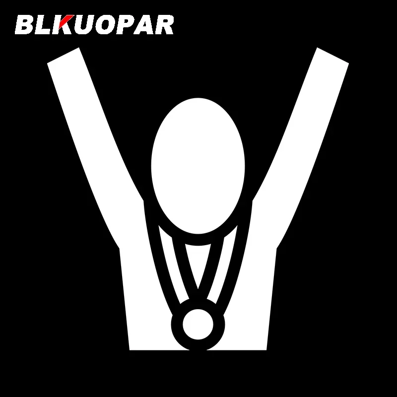 BLKUOPAR for Medallist Car Stickers Sunscreen Occlusion Scratch Decals Creative Refrigerator Helmet Decor Vinyl Car Wrap