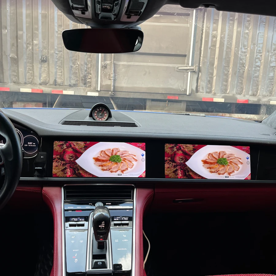 For 2010-2023 Por sche Pan amera 970 971 Upgrade Android Radio Car Multimedia Player GPS 12.3 Dual Screen 2400*896P HD Carplay