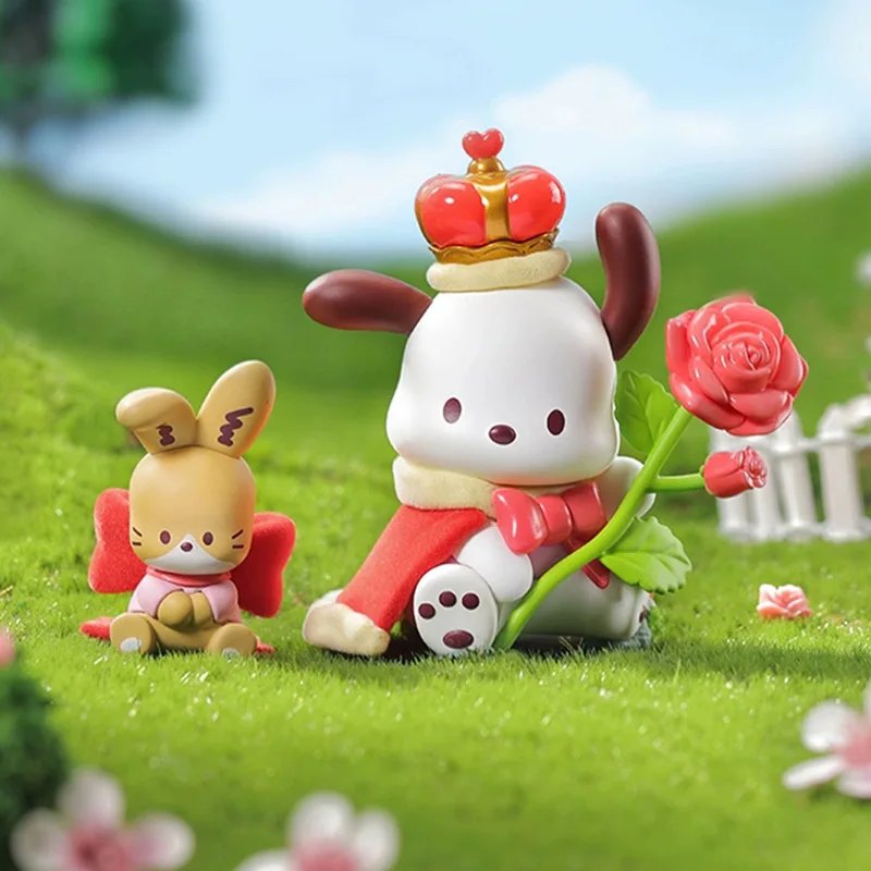 Japanische Sanrio Kawaii Pochacco Blumen- und Jugendserie Ornament Cartoon Auto Zentrale Steuerung Dekoration Kinder Festival Geschenk