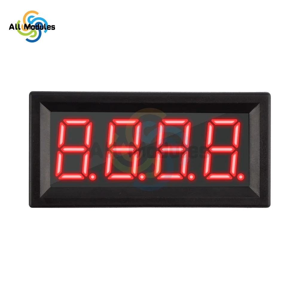 4 Digit 7 Segment Display Module RS485 LED Display ASCII Modbus Display Panel PLC Communication MODBUS