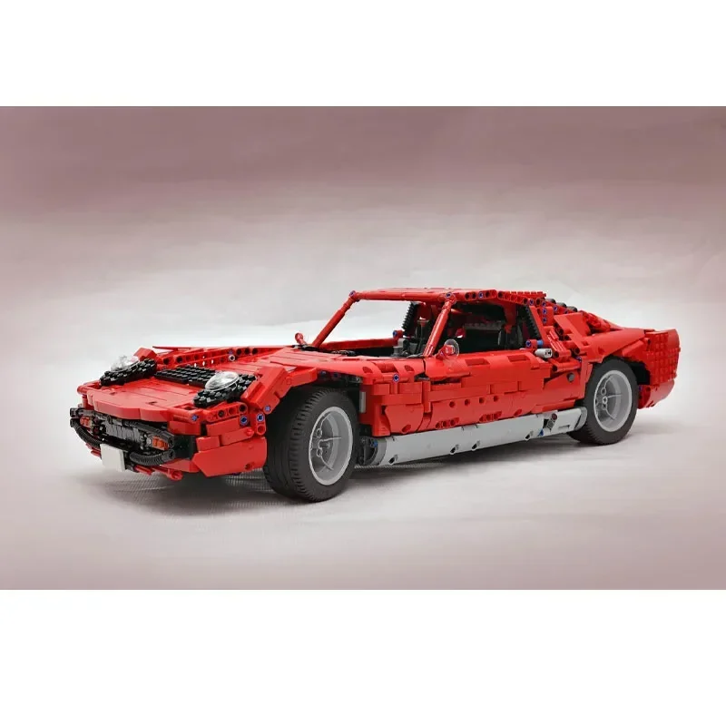 Nieuwe MOC-24194 1:8 Schaal Supercar Assemblage Bouwsteen Model 3184 Onderdelen Bouwstenen Diy Speelgoed Kids Verjaardagscadeau Jongen Sett