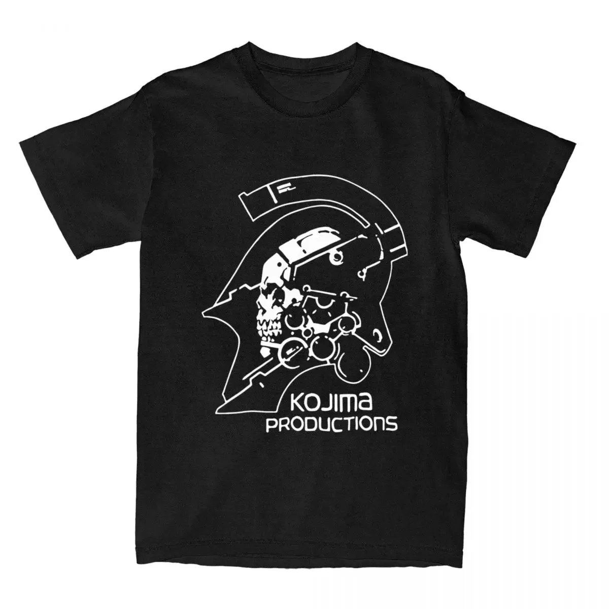 Metal Gear Kojima Productions T-Shirt Men Women MGS Hideo Kojima Death Stranding Cotton Tees O Neck T Shirts Printed Clothing