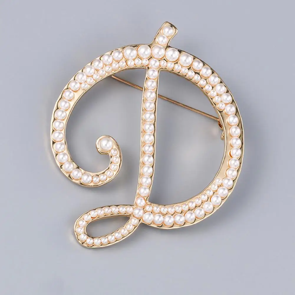 Female  Stylish Electroplated Long Lasting Lapel Brooch Alloy Brooch Pin All Match   for Dating