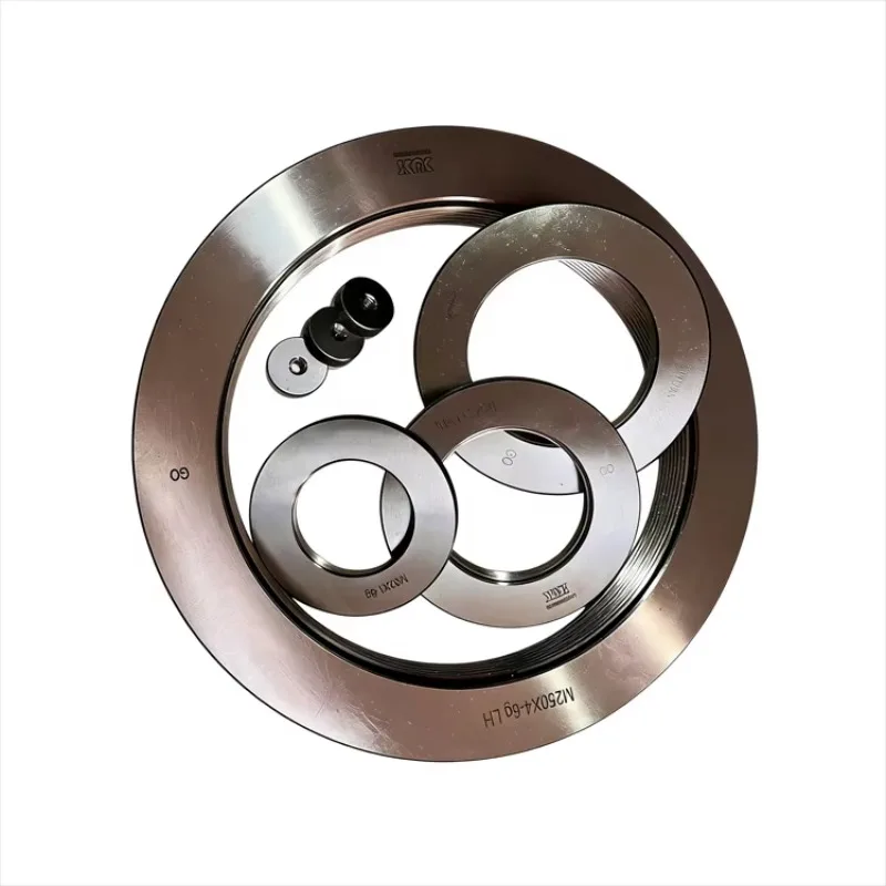 Industrial Grade Metric Thread Ring Gauge High Precision 0.01mm Wear-Resistant GCr15 0-100mm Custom Sizes 1 Year Warranty RNH