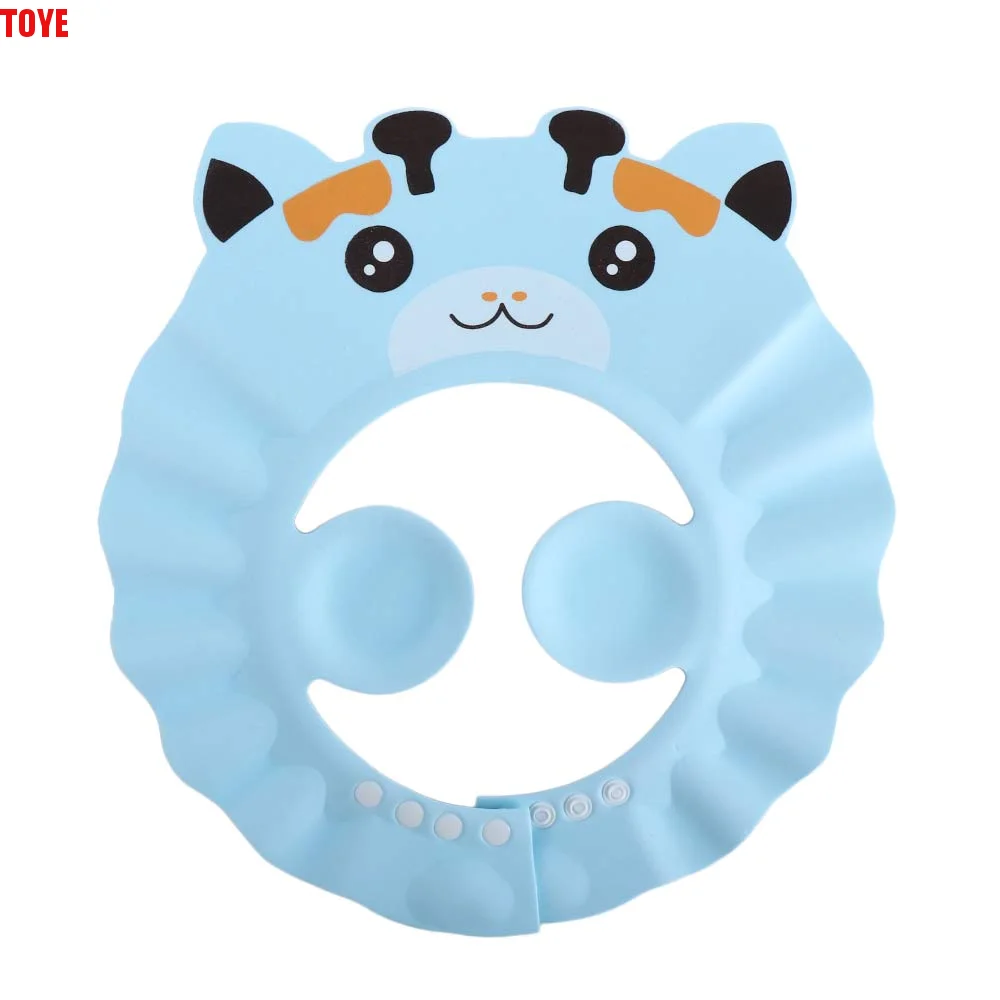 

Безопасная мягкая защитная шапочка для мытья волос младенцам и малышам, водонепроницаемая шапочка для купания, защитный козырек для головы, шапочка для шампуня, козырек для ванны