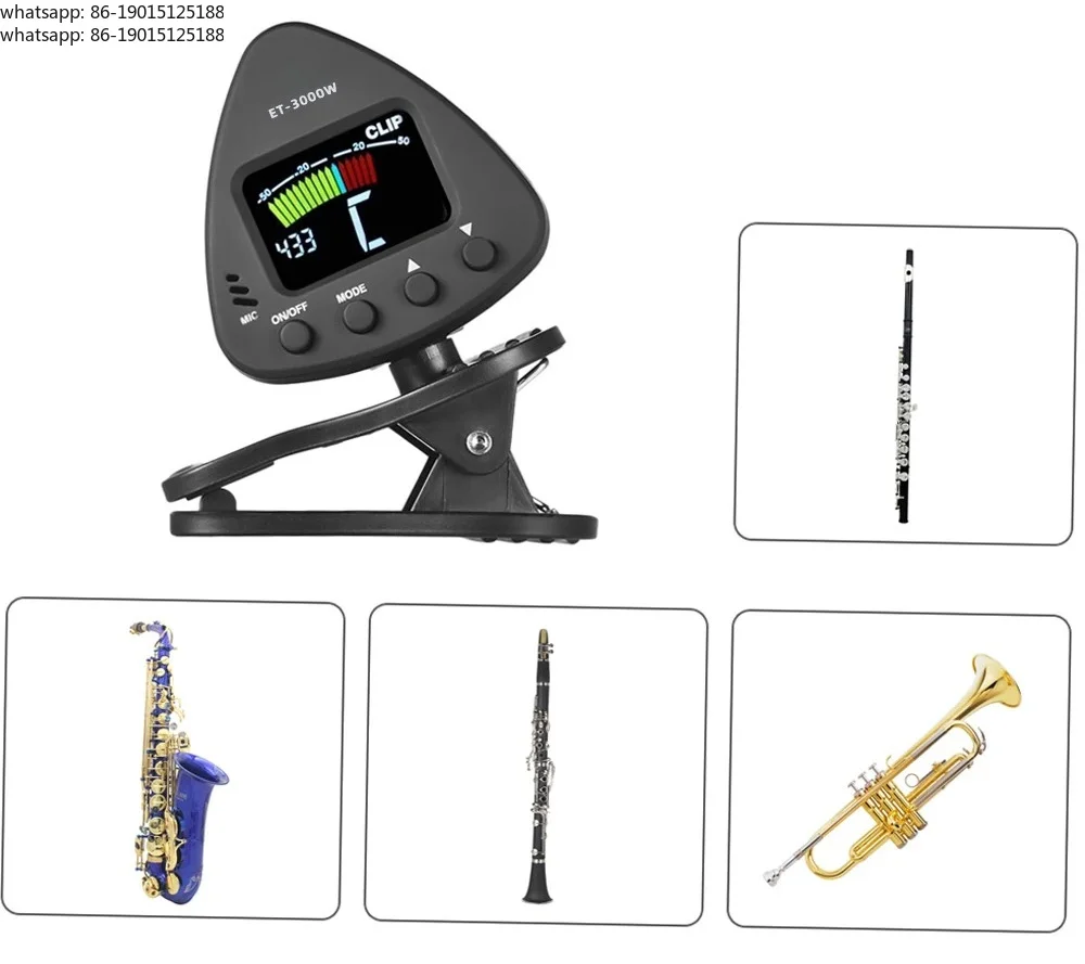 Saxophone tuner, trumpet, piccolo, single oboe, clarinet factory direct sales