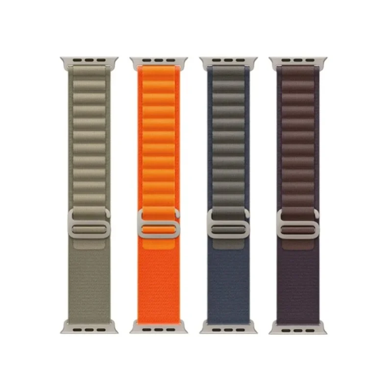 Alpine Loop Armband für Apple Watch Ultra 3 2 Band 49mm 45mm 44mm 40mm 41mm 46mm 42mm Armband iWatch Series 11 10 SE 9 8 7 6 5 4