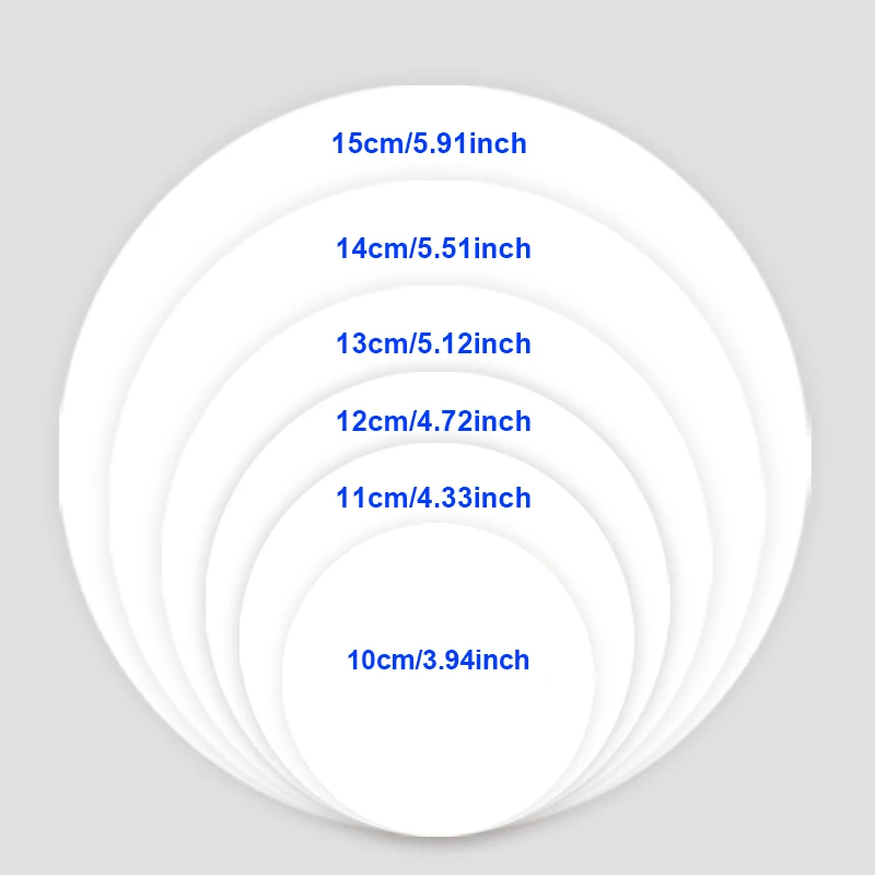 50pcs round large-sized square stickers - Personalized logo labels for bakeries and coffee cups