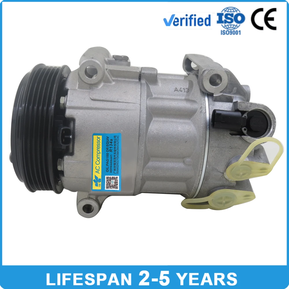 

AC Compressor for Alfa Romeo Giulietta 2010-2016 1.4 / Fiat Doblo | 50533538 TSP0155971 50509534 50547717