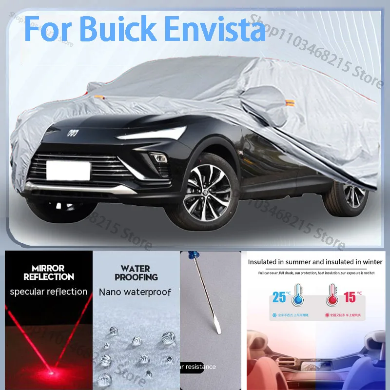 For Buick Envista  Full Car cover with UV protection and Winter Insulation roles,Rainproof,Snowproof Ati-frost properties.