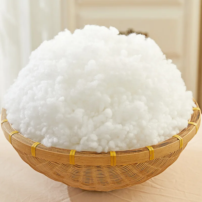Pearly Foam Filling Cotton High Elasticity PP Cotton Filling Silk Floss Pillow Core Seat Cushion Filling Toy Stuffing