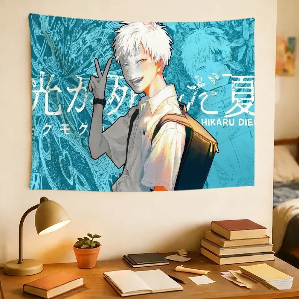 The S-summer H-Hikaru D-died Anime flag Durable Outdoor Indoor Patio Festive Decoration Classic Design Pole Wall Room Banner