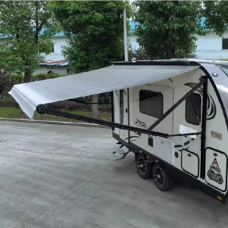 STLF Awnlux W5700 Heavy Aluminum Alloy Frame RV Sunshade Awning Travel Trailer Motor Home Motorised Exterior Accessory