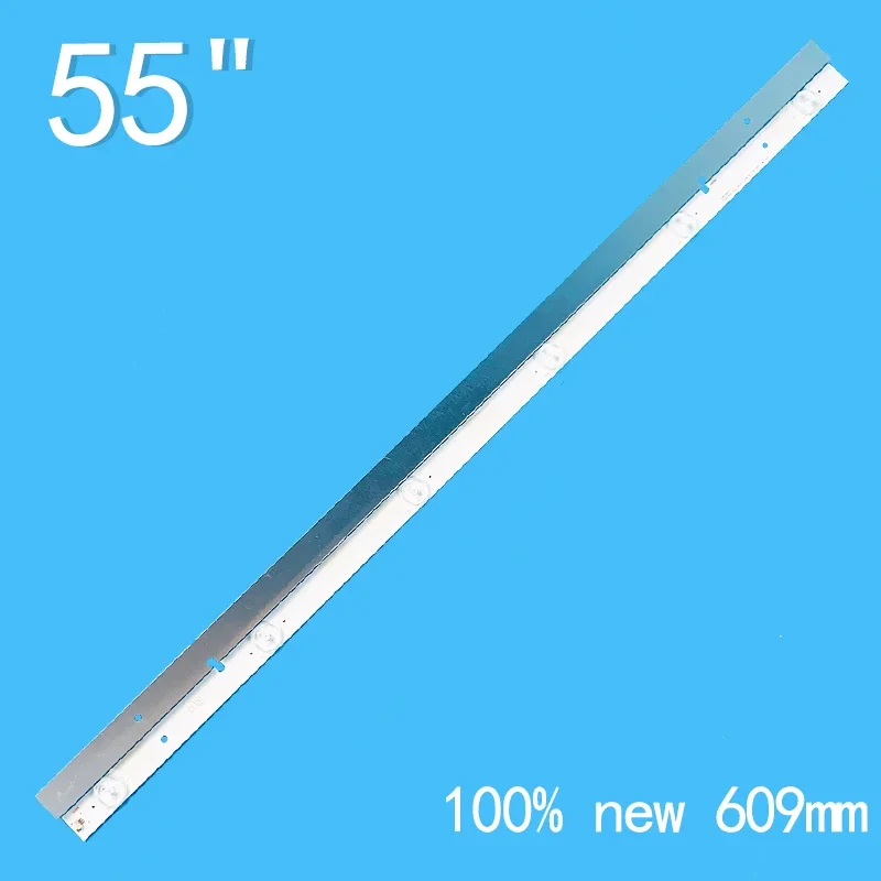 New 11PCS/lot 609mm 6LEDs 3V For 55" TV LED 55K20JD LED55K220JD LED55EC290N LED55EC280JD SVH550AB1 SVH550AB1_6LED_Rev0_131030