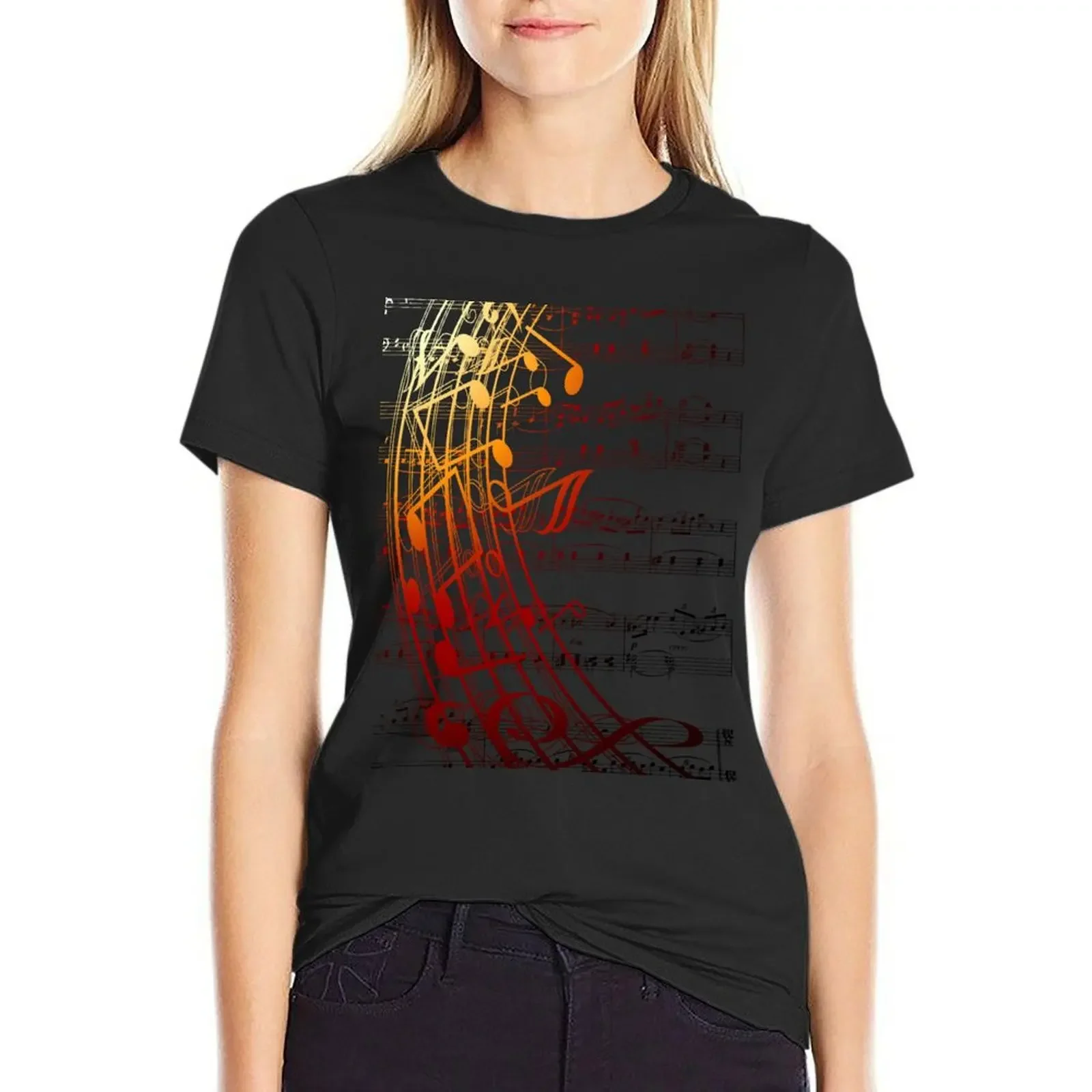 

Music T-Shirt plus size tops Aesthetic clothing Short sleeve tee cute clothes Women clothes
