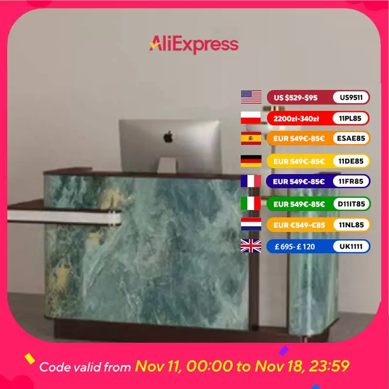 

Hotels Beauty Reception Desks Logo Aesthetics Luxury Office Reception Desks Modern Business Biurko Do Recepcji Furniture